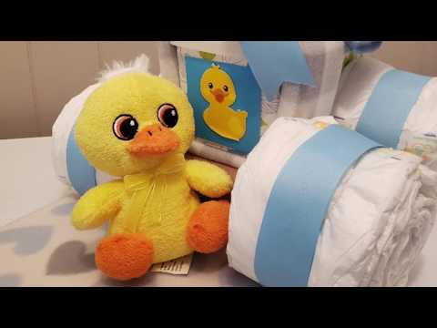How to Make A Four Wheeler diaper cake