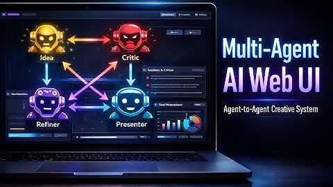 Multi-Agent Creative Studio – Web UI Demo (Agent-to-Agent AI System)