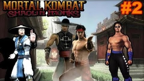 Mortal Kombat Shaolin Monks PS2 Gameplay #2 [Wu Shi Academy Takeover!!]