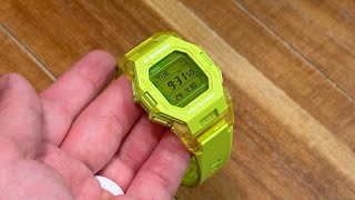 Casio G-Shock GD-B500S digital watch review | Casio made a mid-sized Square!!!