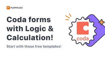 Create advanced forms in Coda   Forms with Logic, Calculation, and Payment