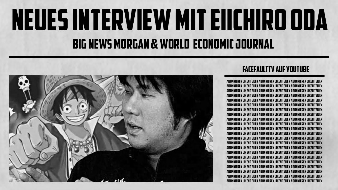 Interview Mit Oda One Piece Magazine Vol 9 Neuer One Piece Novel