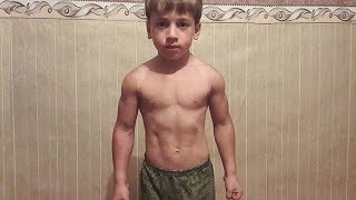 Койил Чеченистонлик 5 ёшли бола 4105та Отжимания Килди