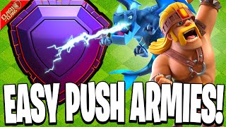 How To Easily Trophy Push In Clash Of Clans!