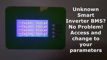 How to access and change parameters of a battery with an unknown Smart Inverter BMS