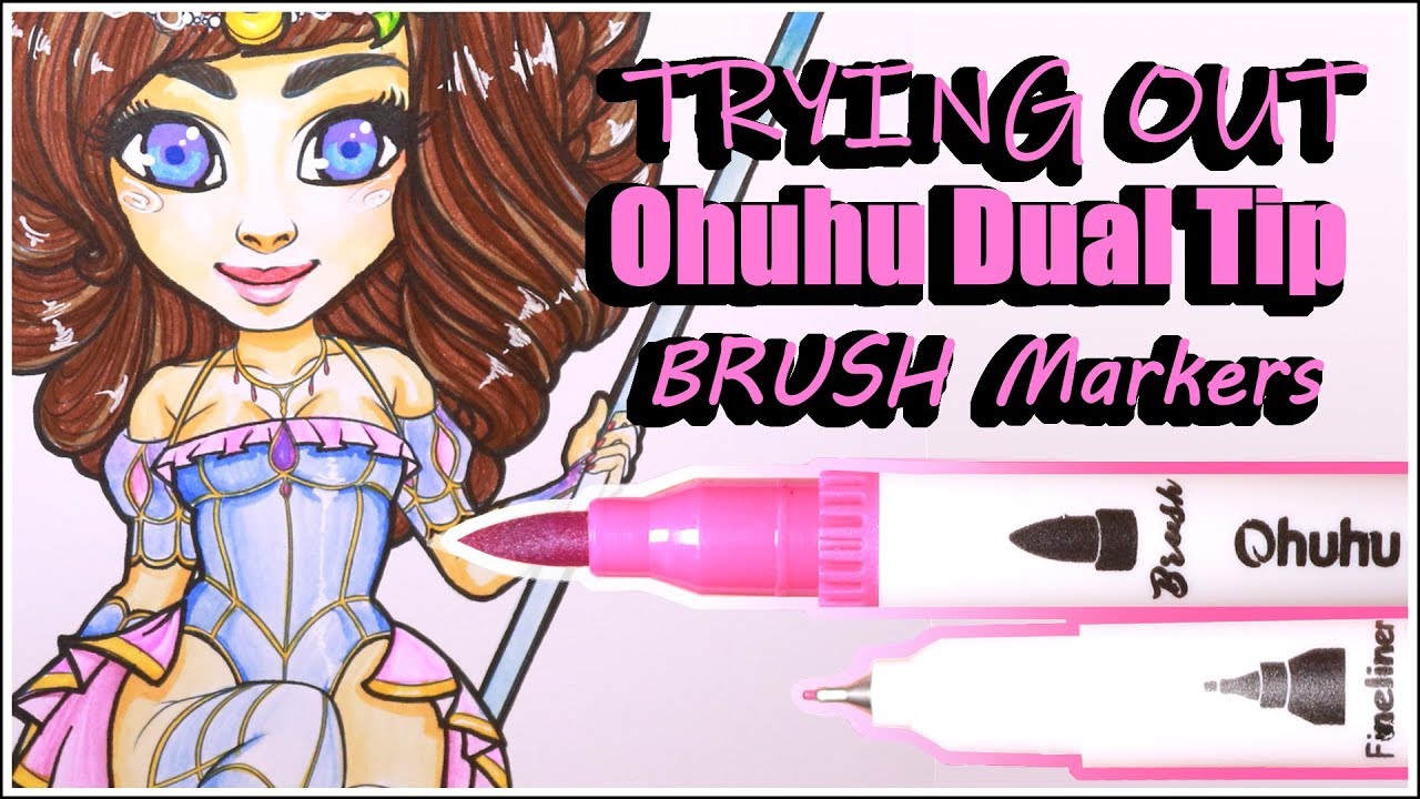 Ohuhu Markers - An Honest and Detailed Review of Ohuhu Brush