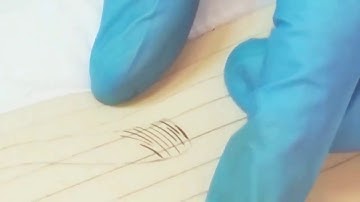 Lesson - 6  Using pen - holder on latex skin