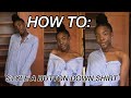 HOW TO: STYLE A BUTTON DOWN SHIRT | Stephanie Moka