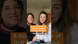 Exchange students Virginia &amp; Alice, from University of Bologna, share their day #exchangestudent