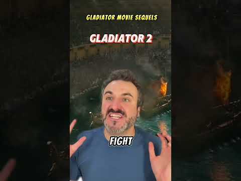 GLADIATOR MOVIE SEQUELS! Which is your favourite?