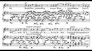 Widmung (R. Schumann) Score Animation