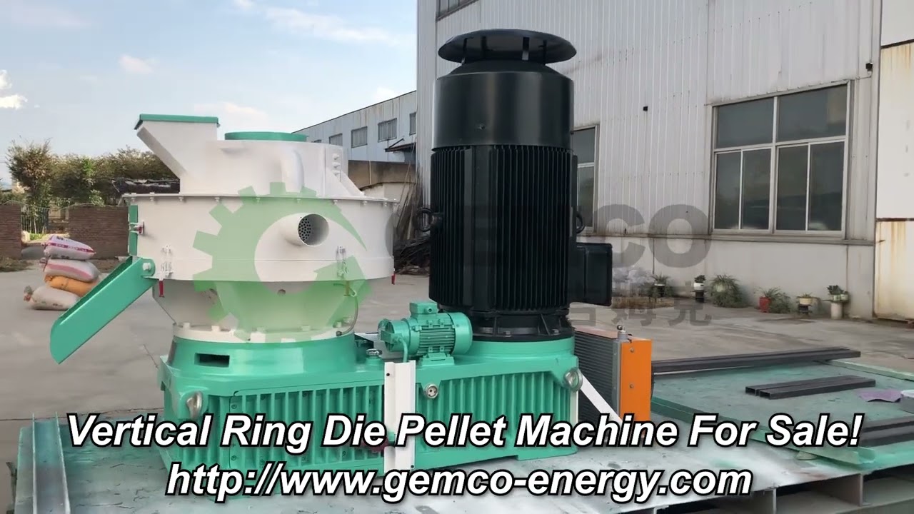 GEMCO Ring Die Pellet Mill: A Large Industrial Pellet Equipment for Pellet  Plant