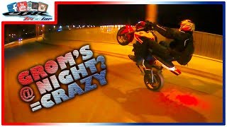 Its impossible for me to ride a grom!  😂😂 (the right way)
