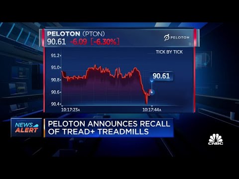 Peloton recalling all treadmills after reports of injuries, one death