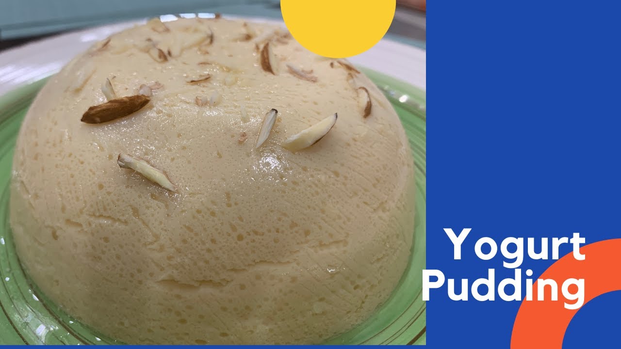 Just with 3 Ingredients easy, Delicious Yogurt Pudding! YouTube