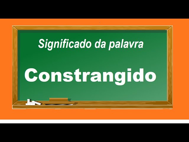 constrangido  Dicionário Infopédia da Língua Portuguesa