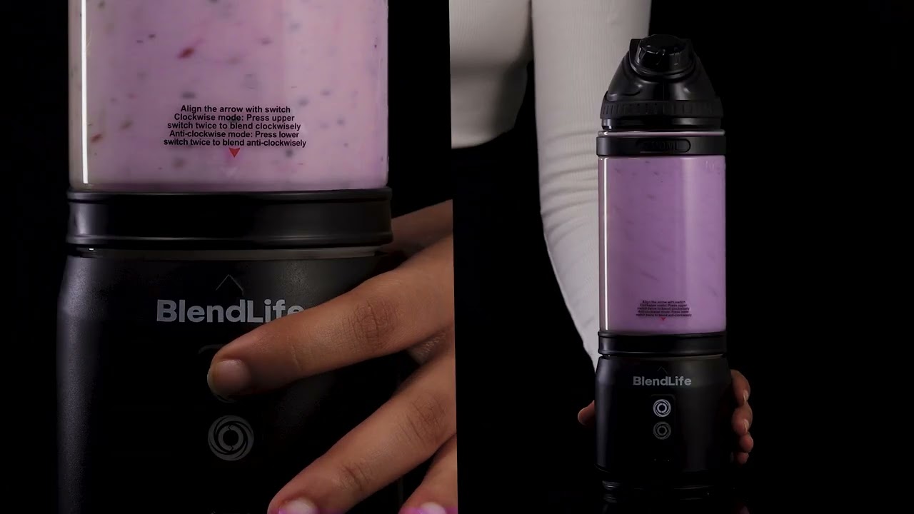 BlendLife Elite Portable Blender: Your Ultimate Juicing Companion!