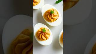 Cute Pumpkin Deviled Eggs Recipe
