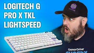 Logitech G Pro X Tkl Lightspeed Keyboard Unboxing