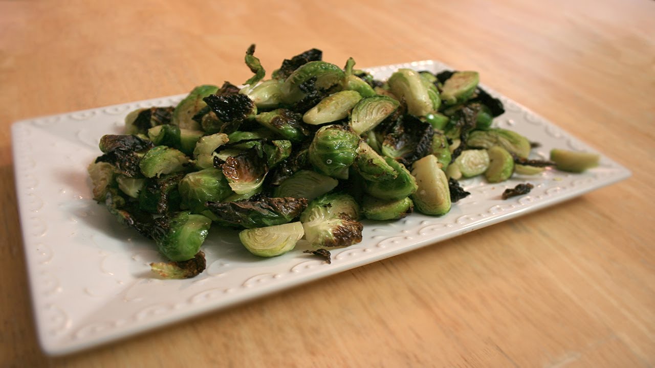 Roasted Brussels Sprouts With Truffle Oil YouTube