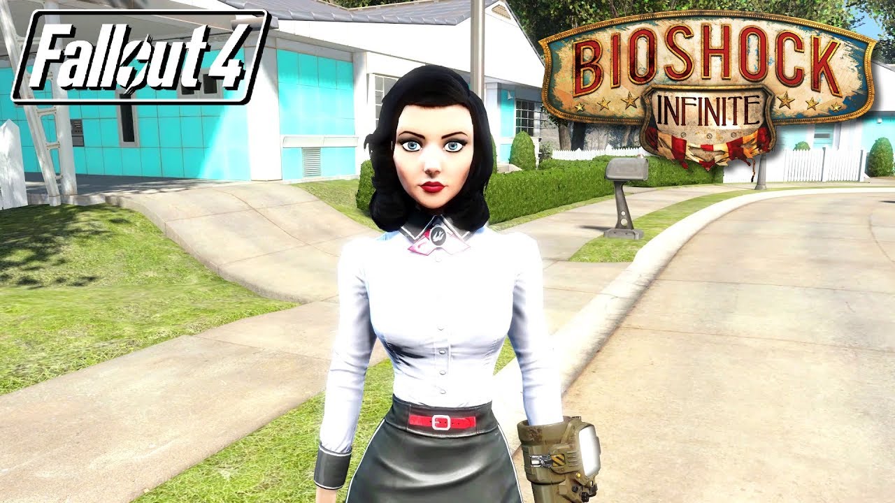 Made Elizabeth from BioShock Infinite in Fallout 4 as a Companion : r/ Bioshock