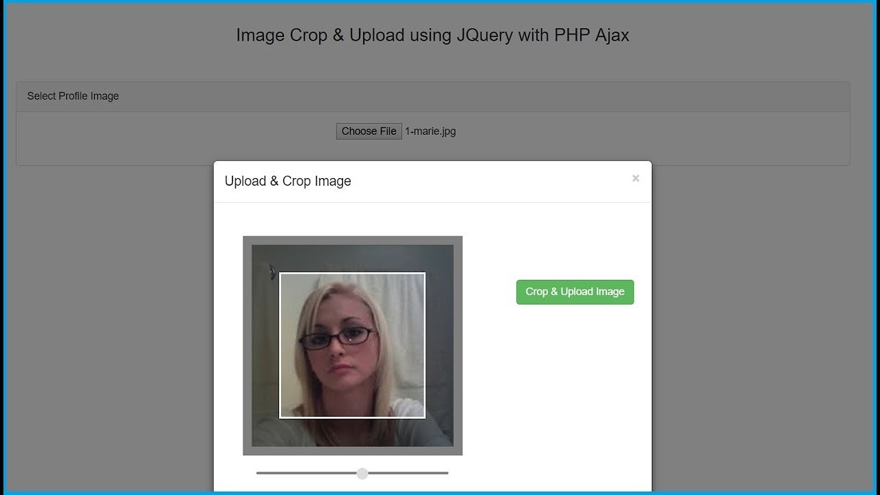 php ตัด string  New  Image Crop and Uploading using JQuery with PHP Ajax