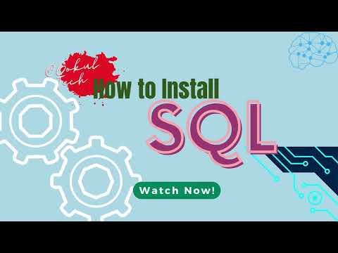 How to Install MSSQL 2022  | Install SQL in windows | Gokul Tech