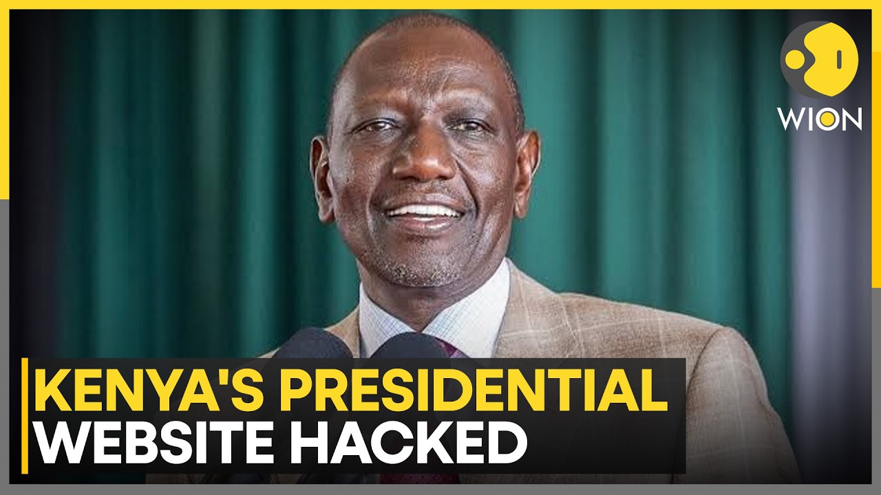 Kenya’s Presidential Website Shut Due to Cyberattack | WION News Kenya’s Presidential Website Shut Due to Cyberattack | WION News