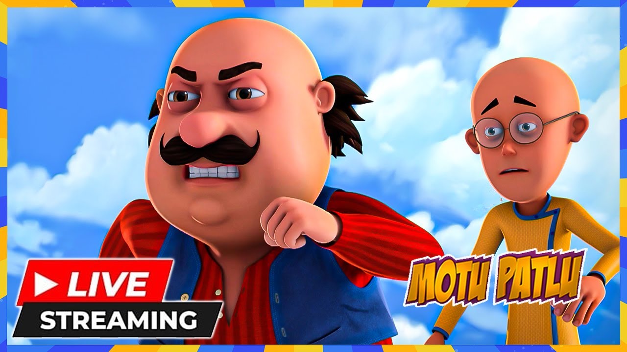 LIVE - Motu Patlu | মোটু পাতলু #motupatlu #motupatlukijodi #cartoon #motupatlufun #livestream