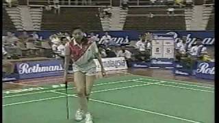 Badminton Uber Cup 1992 Huang Hua Vs Lee Hueng Soon 55