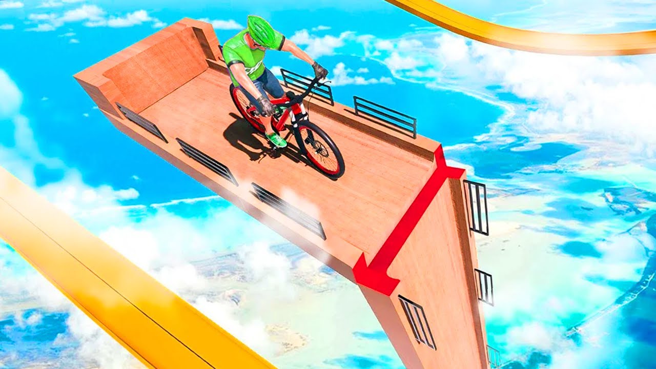 Extreme BMX Cycle Stunt Game Mega Ramp Bicycle Racing 3D