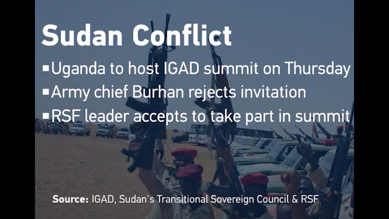 Sudan’s army chief rejects invitation to attend IGAD summit