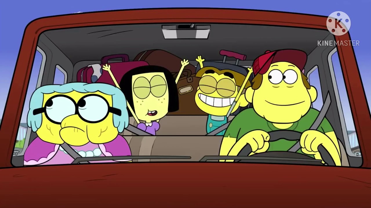 Big city greens Road trip but every time they said breakfast land word