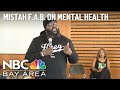 Mistah F.A.B. holds &#39;Thug Therapy&#39; to discuss mental health at Oakland&#39;s Merritt College