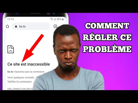 Comment régler le problème: Ce site est inaccessible