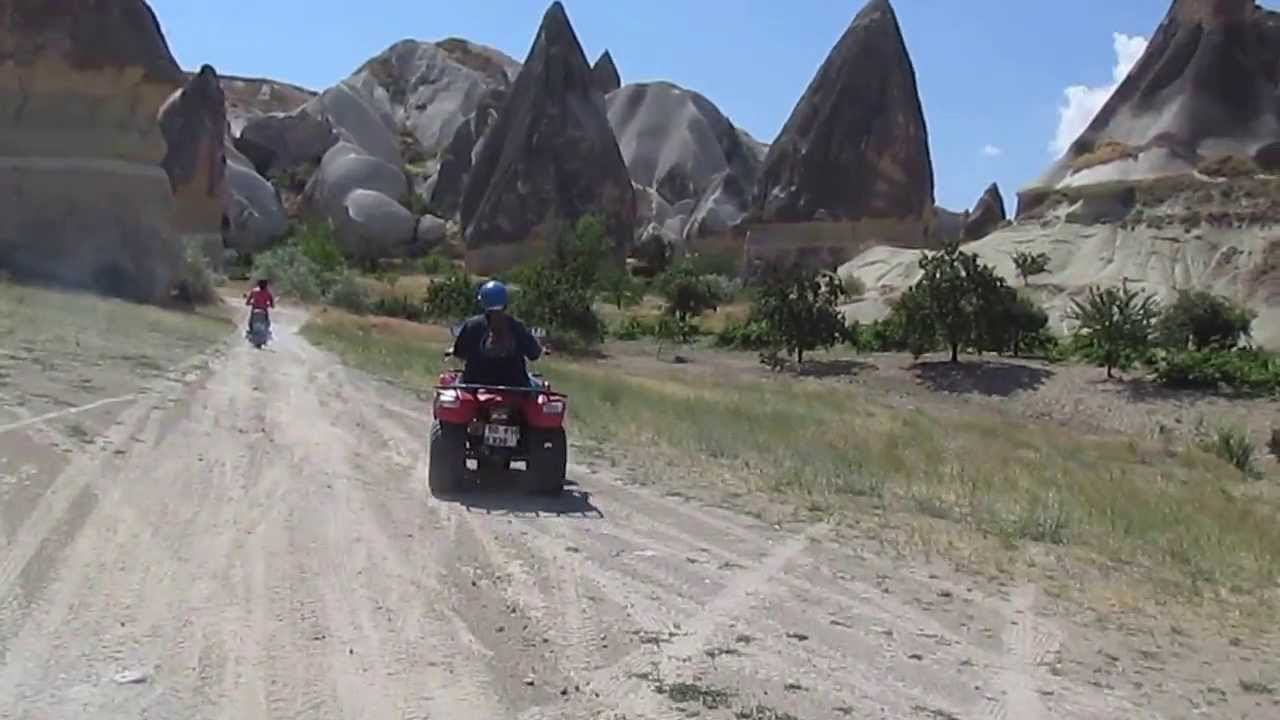 ATV the Zelve Valley, Goreme, Turkey