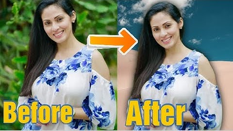 How to Joint Picture Editing Green Background Remove, photoshop CC, Part  #8  #SumaTech
