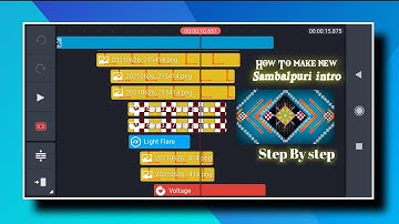 How to make a new Sambalpuri intro like joges jojo