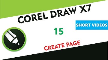 Create Pages - Corel Draw X7/X9 - Tutorial 15 - Short Videos