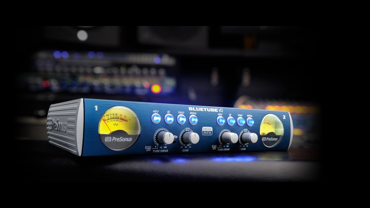 PreSonus Bluetube v2 preamp demo. Samples of acoustic and vocals with