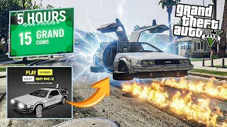 Gta 5 Rp De Uçan Zaman Yolculuğu Arabasi Geldi̇ Bedava 45 Gc Ve Süper Araba Veren Efsane Update