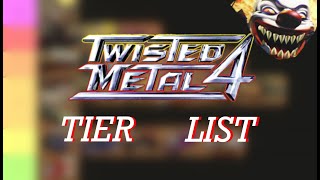 Twisted Metal 4 Vehicle Tier List