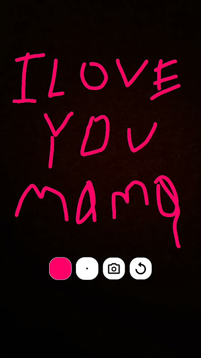 i  love you mama 💗💗💗💗