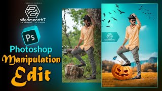 5 Smart Objects Photoshop Manipulation Edit | Best Photo Manipulation Halloween Edit | screenshot 2