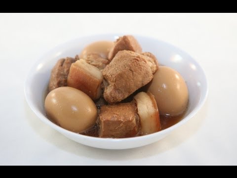 Braised Pork and Eggs using Coca-Cola (Thit Kho Trung)