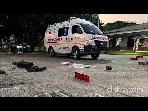 Transportaban gran material de guerra en una ambulancia, tres capturados en Putumayo