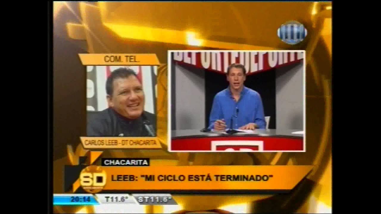 Chacarita: Carlos Leeb habla de su renuncia - Parte 1 somos conference 2019