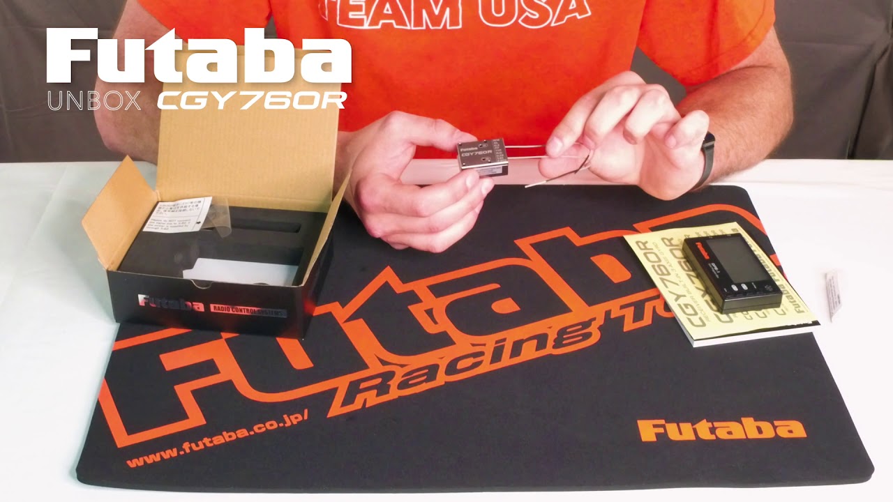 UNBOXING | CGY760-R Helicopter 3-in-1 (Gyro + Governor + Receiver