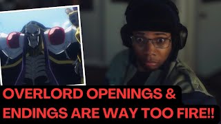WHY ARE THESE SO GOOD?!! Overlord Openings &amp; Endings (Reaction)