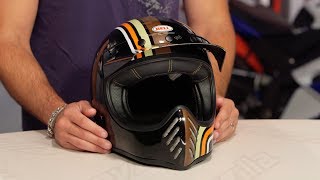 Bell Moto-3 Stripes Helmet Review at 